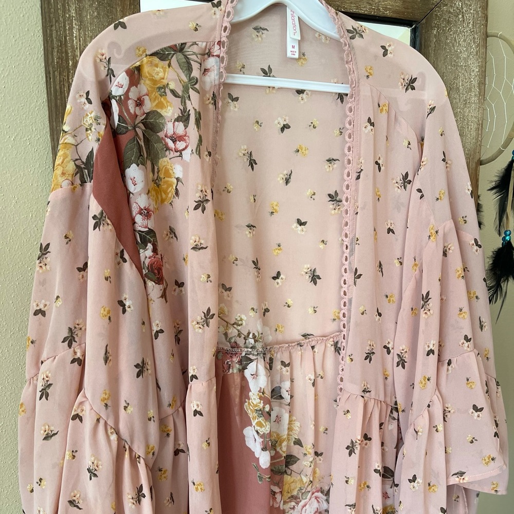 Floral kimono